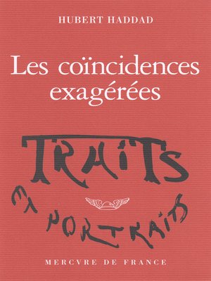 cover image of Les coïncidences exagérées